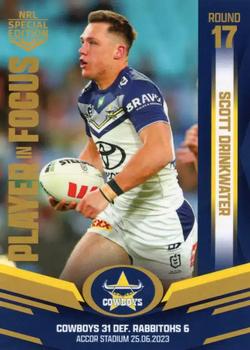 2023 NRL Player In Focus #IF17 Scott Drinkwater Front